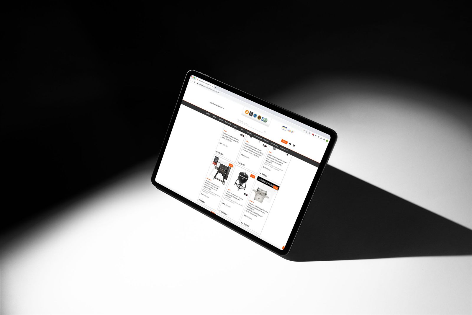 Projektansicht 3 aus der Zusammenarbeit mit Grillshop.at