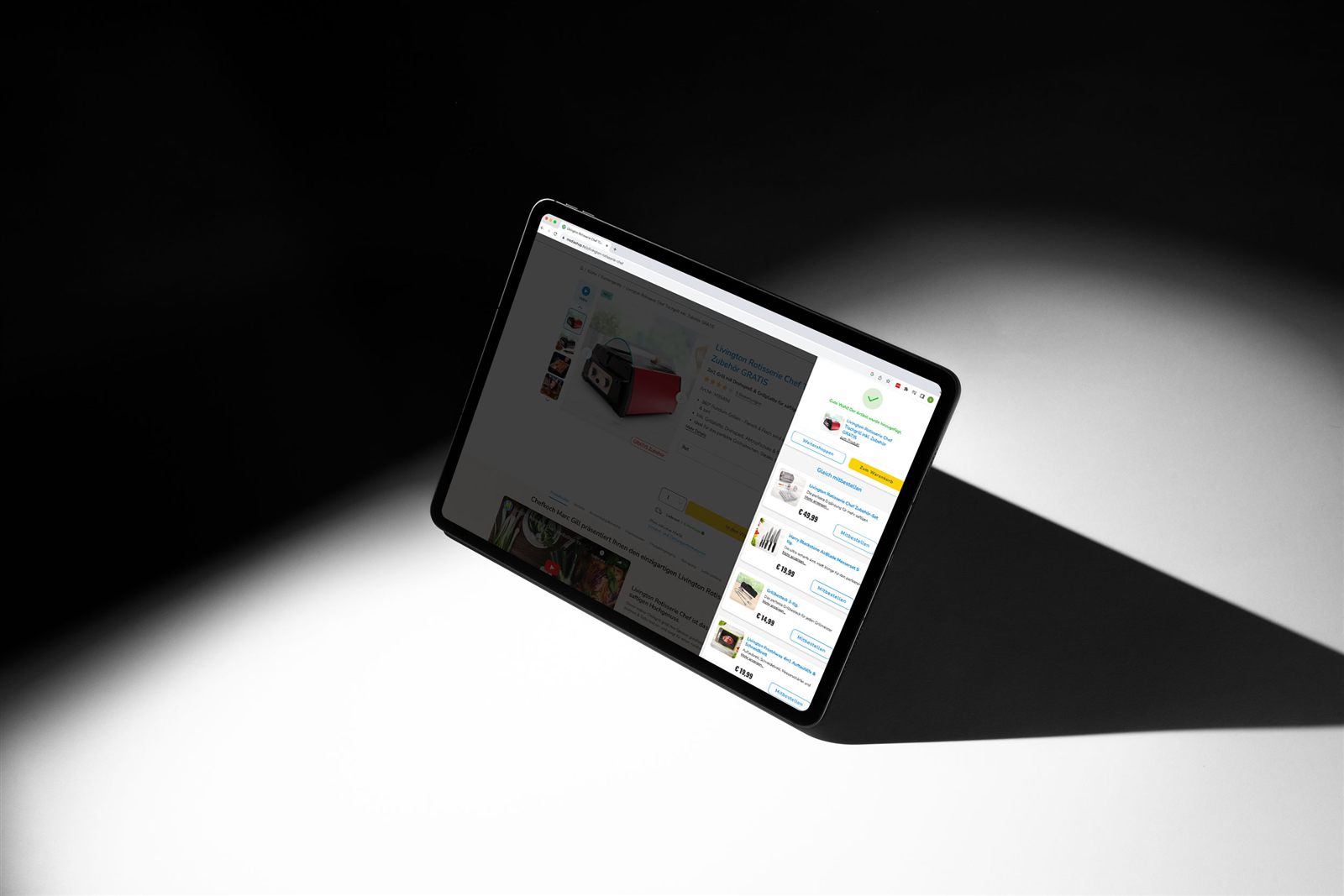 Projektansicht 2 aus der Zusammenarbeit mit MediaShop