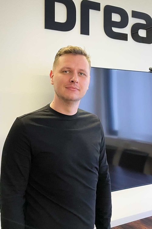 Porträt von Bogdan, Teamlead bei Break Media