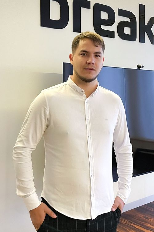Porträt von Dorin, Developer bei Break Media