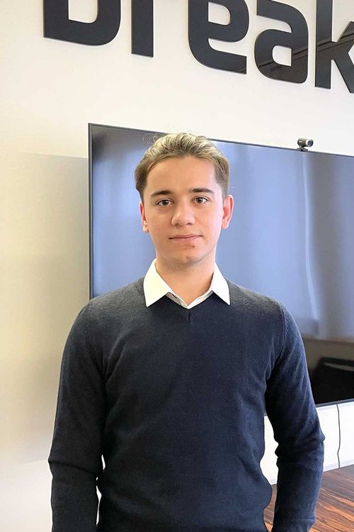 Porträt von Lawrence, Developer bei Break Media
